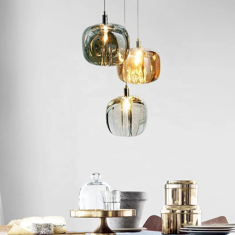Modern Nordic Ceiling Pendant Light LED Living Room Luxury Crystal Glass Ball Bedroom Dining Room Lustre Chandelier Kitchen Lamp
Modern Nordic Ceiling Pendant Light LED Living Room Luxury Crystal Glass Ball Bedroom Dining Room Lustre Chandelier Kitchen Lamp