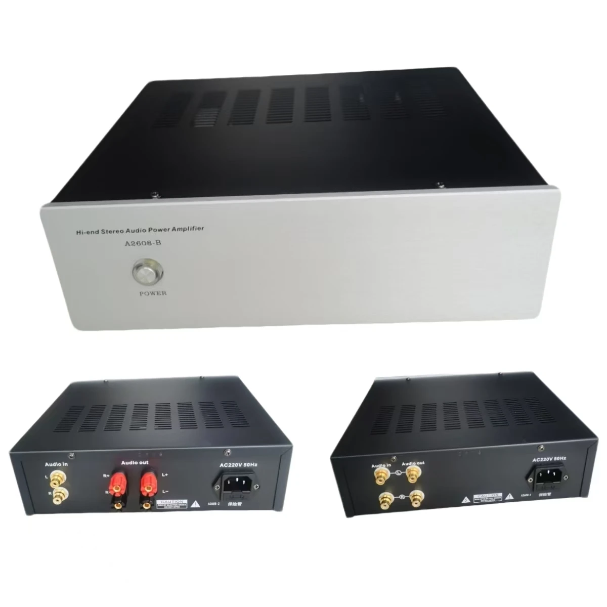 xmoydz A2608 260*80*229mm DIY HiFi Amp Chassis 6mm Alu+0.8mm Steel Pre/Power Amp Enclosure Inner 247*72*222mm w/ LED Switch RCA
xmoydz A2608 260*80*229mm DIY HiFi Amp Chassis 6mm Alu+0.8mm Steel Pre/Power Amp Enclosure Inner 247*72*222mm w/ LED Switch RCA