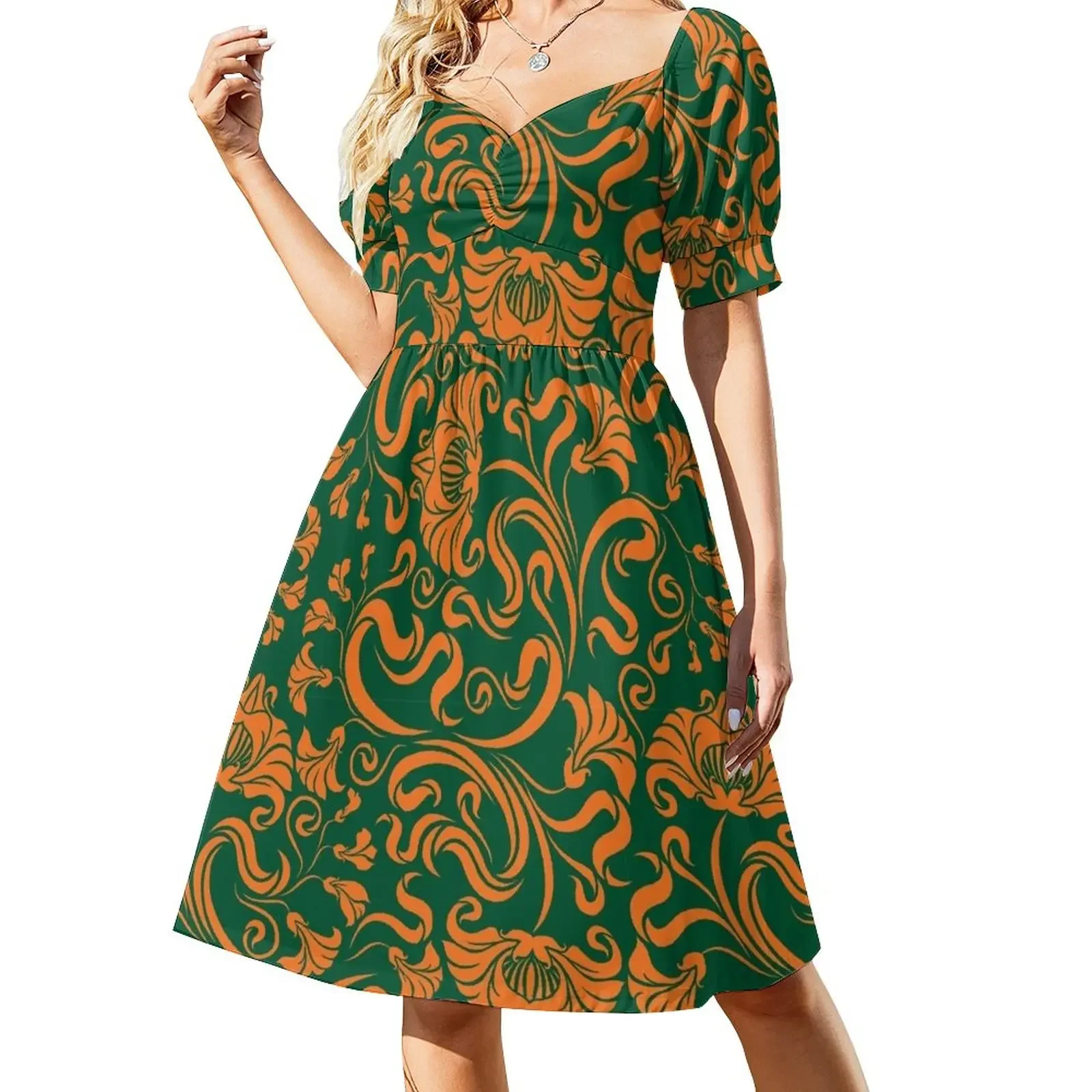 Florida- Floral Short-Sleeved Dress Dress vintage summer woman dress 2025 dresses for women Woman clothes
Florida- Floral Short-Sleeved Dress Dress vintage summer woman dress 2025 dresses for women Woman clothes