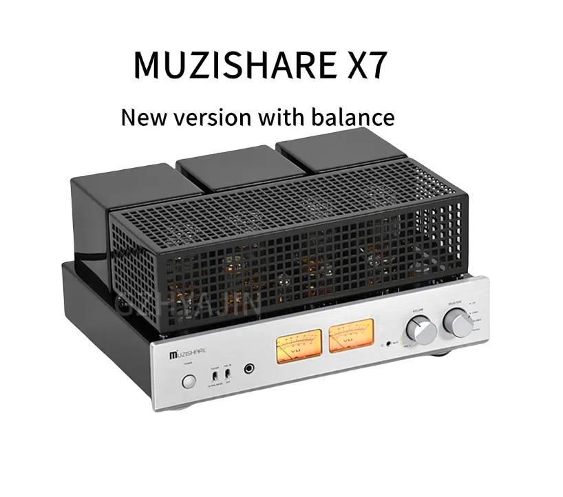 Latest balanced MUZISHARE X7 25W*2 KT88 Push-Pull Tube Amplifier Balanced GZ34 Lamp Amp Best Selling With Phono and Remote
Latest balanced MUZISHARE X7 25W*2 KT88 Push-Pull Tube Amplifier Balanced GZ34 Lamp Amp Best Selling With Phono and Remote