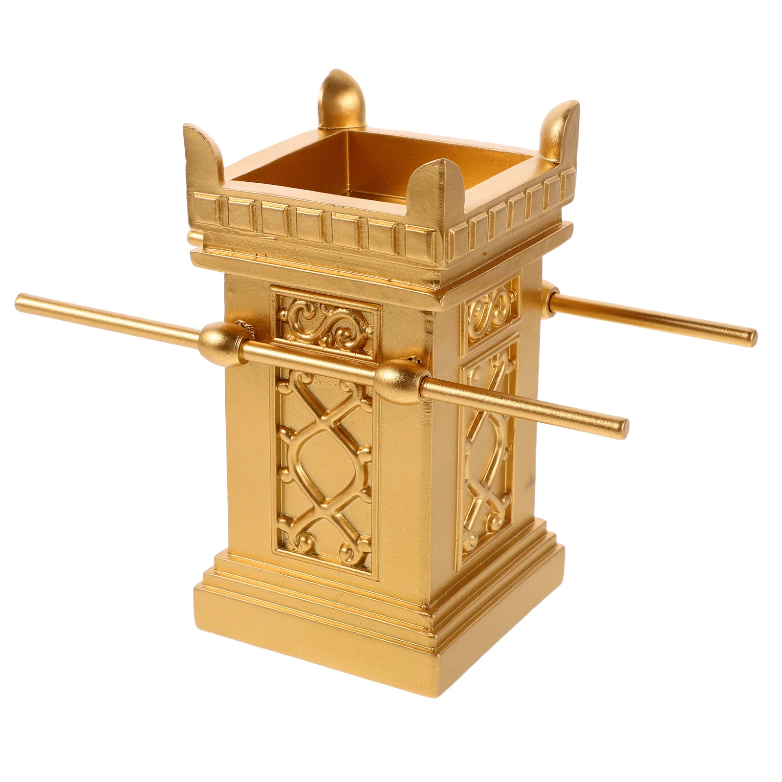 Resin Golden Altar Religious Table Centerpiece Spiritual Altar Ornament Prayer Memorial Festival Gift Temple Alter Decor 
Resin Golden Altar Religious Table Centerpiece Spiritual Altar Ornament Prayer Memorial Festival Gift Temple Alter Decor