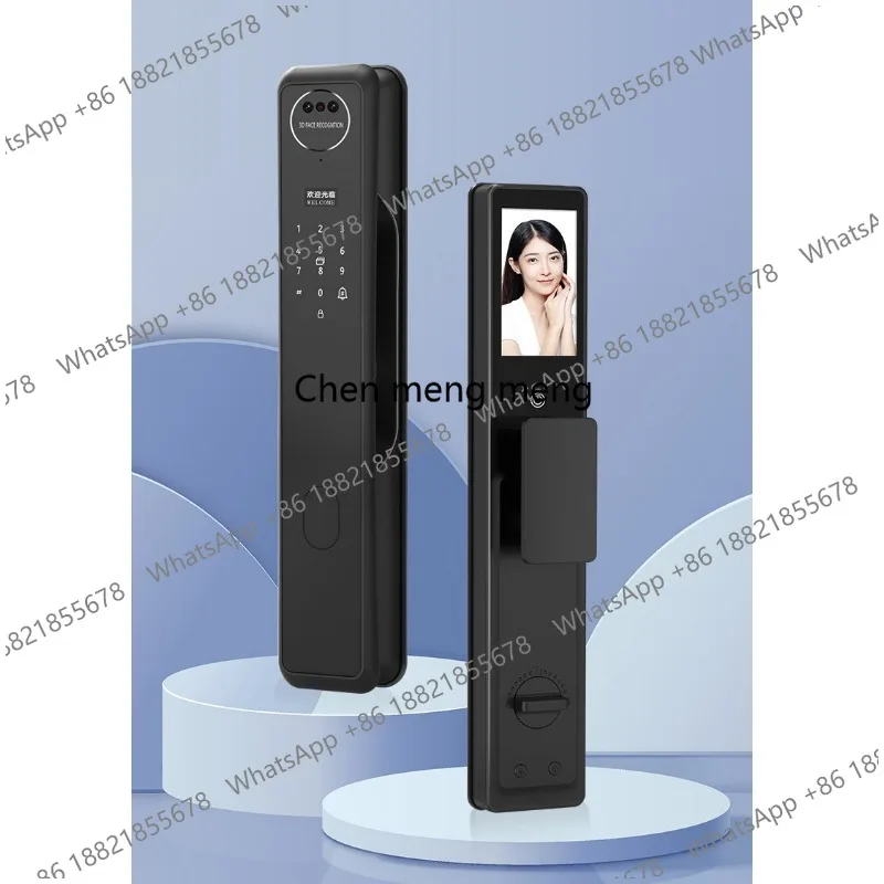 Fingerprint, password lock household door, electronic, smart door lock
Fingerprint, password lock household door, electronic, smart door lock