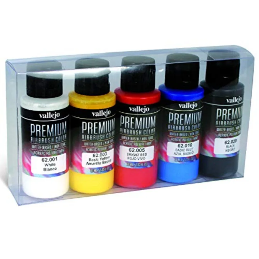 Premium Color Set Colors Matte Finish Airbrush Paints Multicolor Polyurethane Coating Kit RC Model Surface Coverage System 5 Bo
Premium Color Set Colors Matte Finish Airbrush Paints Multicolor Polyurethane Coating Kit RC Model Surface Coverage System 5 Bo