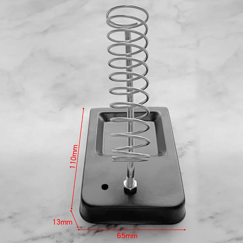 Detachable Soldering Iron Safety Protecting Base Soldering Iron Metal Rectangle Stand Holder Base Solder Support Station
Detachable Soldering Iron Safety Protecting Base Soldering Iron Metal Rectangle Stand Holder Base Solder Support Station