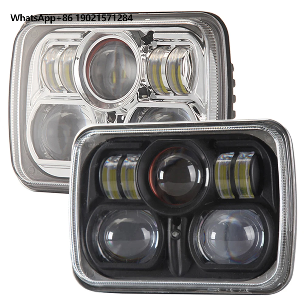 High Quality Power Headlight 6x8'' 7x9 Inch Rectangle 4WD LED Work Light 88W Cars Front Driving DRL for Jeep Jk Cj
High Quality Power Headlight 6x8'' 7x9 Inch Rectangle 4WD LED Work Light 88W Cars Front Driving DRL for Jeep Jk Cj