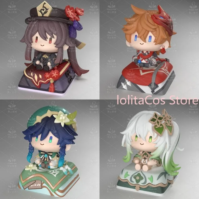 Genshin Impact Hu Tao Tartaglia Venti Nahida Kawaii Keycap Anime Fan Collection Figure Keyboard Decor Birthday Gift Xmas Cosplay
Genshin Impact Hu Tao Tartaglia Venti Nahida Kawaii Keycap Anime Fan Collection Figure Keyboard Decor Birthday Gift Xmas Cosplay