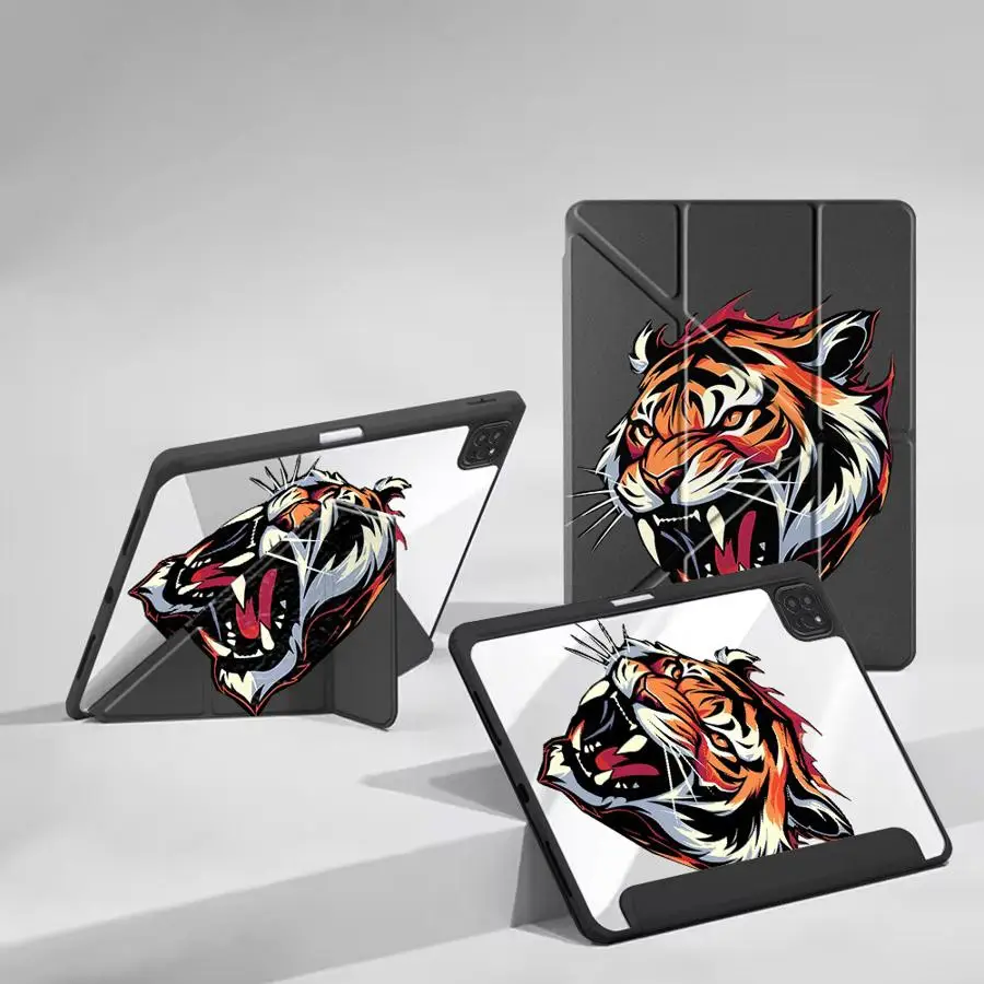 Holder Cover Tablet Case For iPad Air 4 5 M3 M2 M4 11inch Mini 6 7 Pro 2025 Pro 11 10 9 8 7 th 12.9inch Tiger Claw Head
Holder Cover Tablet Case For iPad Air 4 5 M3 M2 M4 11inch Mini 6 7 Pro 2025 Pro 11 10 9 8 7 th 12.9inch Tiger Claw Head