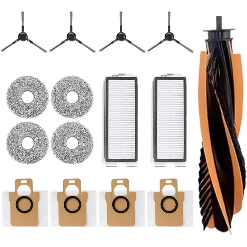 Retail For JONR P20 Pro Robot Vacuum 15Pack Replacement Accessories Main Brush Side Brush Hepa Filter Mop Cloth Dust Bag Kit
Retail For JONR P20 Pro Robot Vacuum 15Pack Replacement Accessories Main Brush Side Brush Hepa Filter Mop Cloth Dust Bag Kit