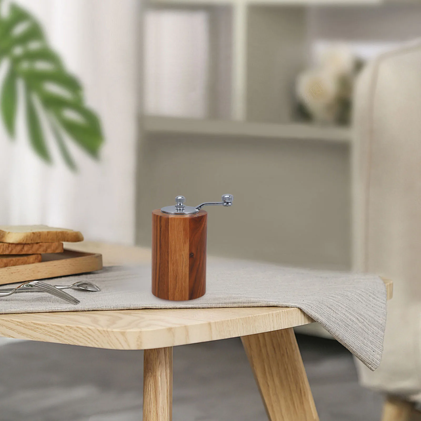 Portable Coffee Grinder Bean Mill Manual Hand Crank Stainless Steel Wood Large Size Salt Sea Pepper Spice Kitchen Tool
Portable Coffee Grinder Bean Mill Manual Hand Crank Stainless Steel Wood Large Size Salt Sea Pepper Spice Kitchen Tool