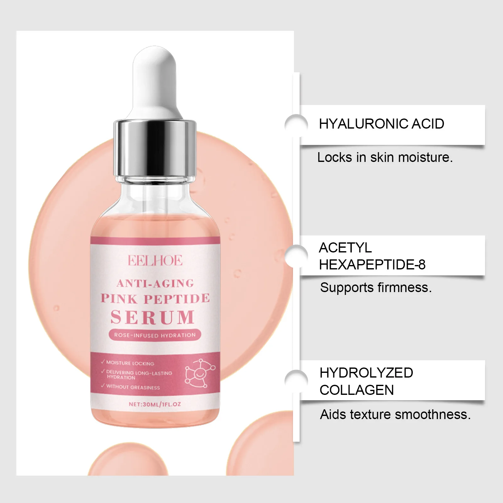 EELHOE 30ml Brightening Face Essence Hydrating Glow Essence for Uneven Skin Tone Pores Care Smoothing Skin Elasticity
EELHOE 30ml Brightening Face Essence Hydrating Glow Essence for Uneven Skin Tone Pores Care Smoothing Skin Elasticity