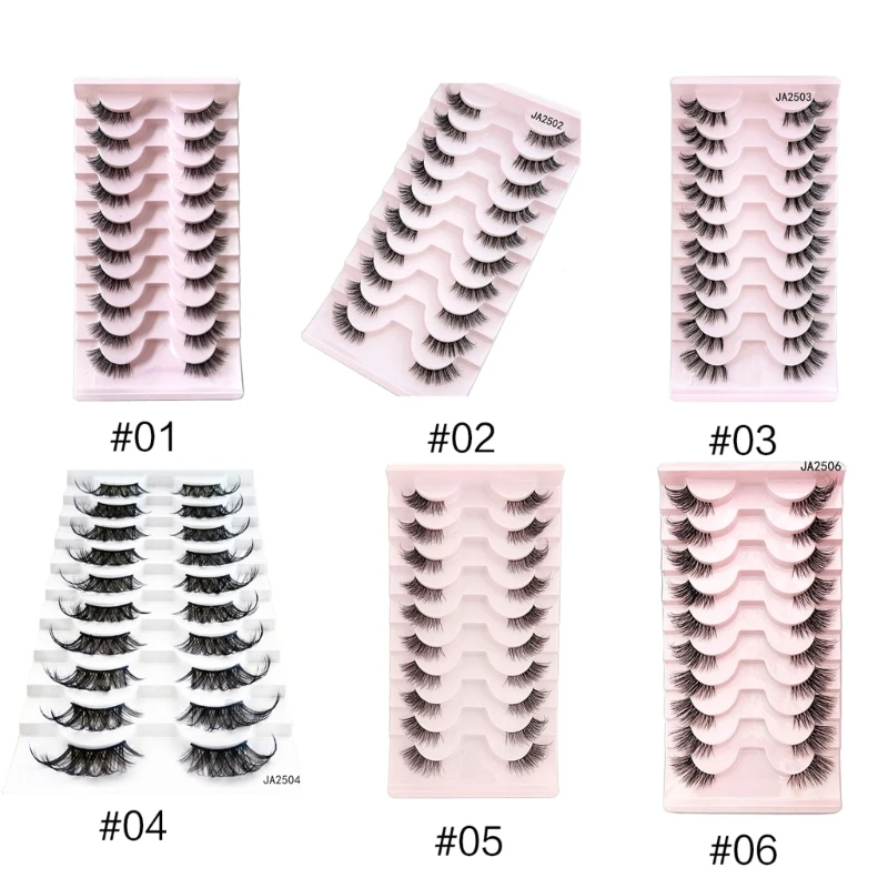False Eyelashes Natural Half Lashes Wispy Lashes Pack Cat-Eye 3D Fake Eyelashes R3MF
False Eyelashes Natural Half Lashes Wispy Lashes Pack Cat-Eye 3D Fake Eyelashes R3MF