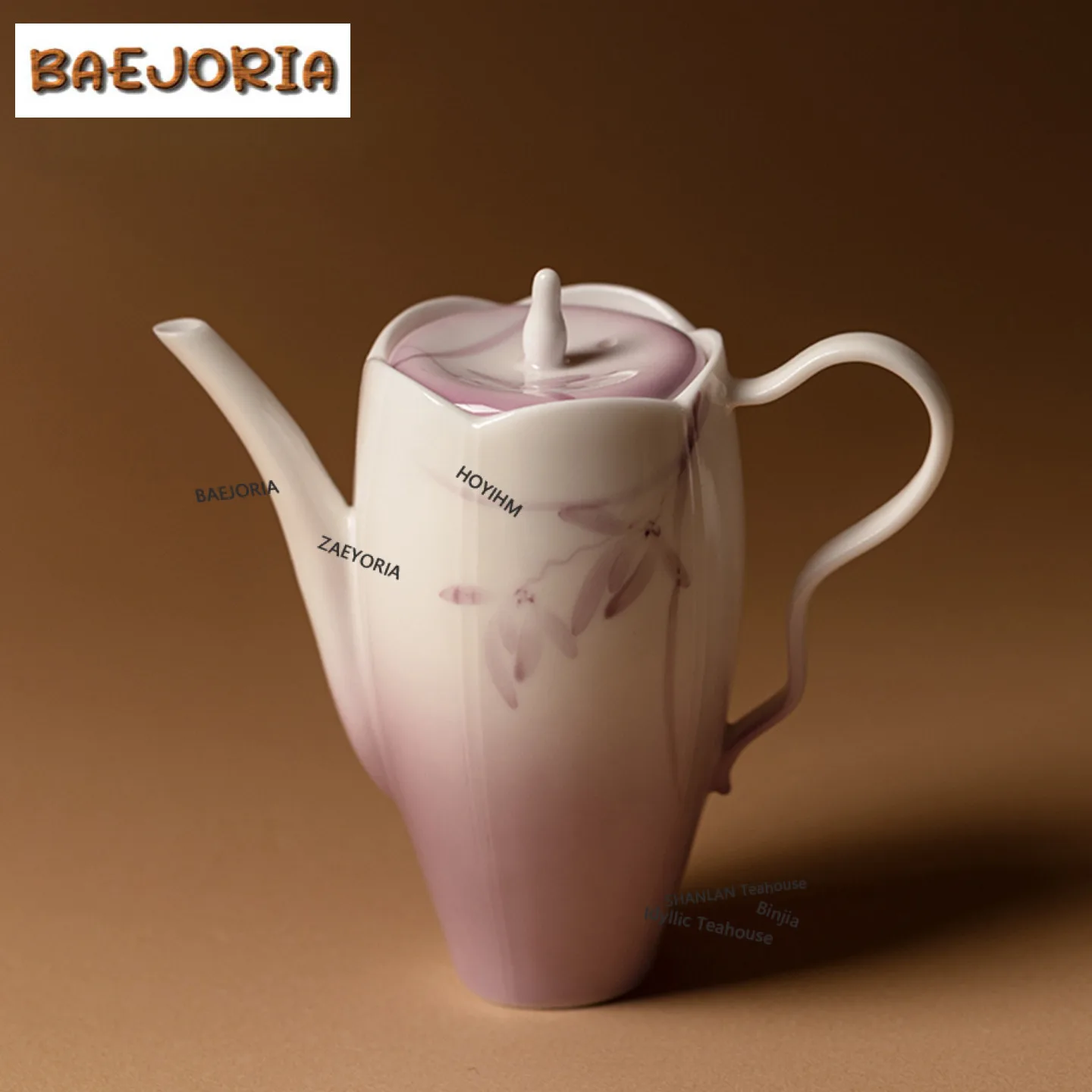 180ml Hand Drawn Orchids Teapot Traditional Tea Infuser Pot Household Tea Making Kettle With Ball Hole Tieguanyin Cha Craft
180ml Hand Drawn Orchids Teapot Traditional Tea Infuser Pot Household Tea Making Kettle With Ball Hole Tieguanyin Cha Craft