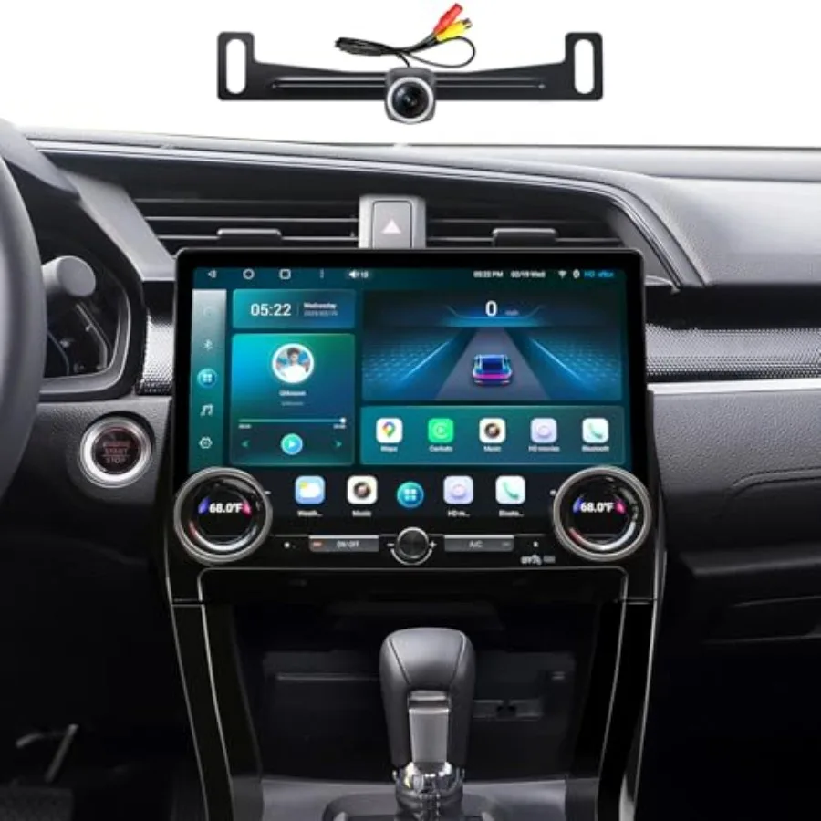 Car stereo for Honda Civic 2016-2021, 11.5 2K display, Android 13, Qualcomm 8-core, 4GB+64GB, wireless CarPlay/Android Auto, du
Car stereo for Honda Civic 2016-2021, 11.5 2K display, Android 13, Qualcomm 8-core, 4GB+64GB, wireless CarPlay/Android Auto, du