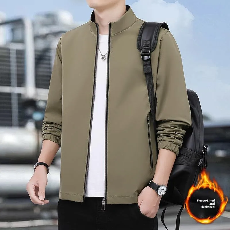Loose Men's Winter Jacket Windproof Stand Collar Casual New Arrival 2025 Fleece Lined Thickened Korean Style Home Wear
Loose Men's Winter Jacket Windproof Stand Collar Casual New Arrival 2025 Fleece Lined Thickened Korean Style Home Wear