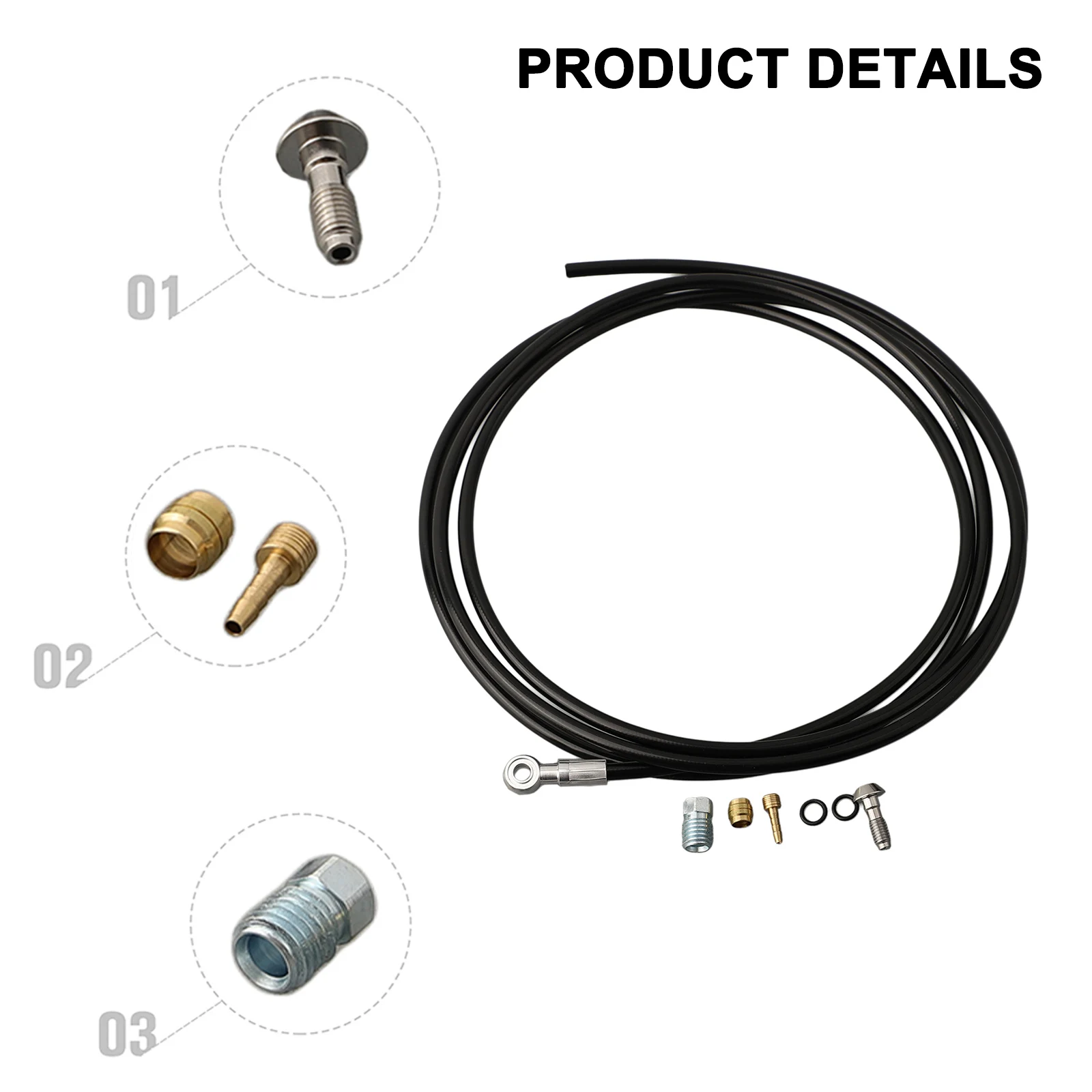 Kit Brakes Disc Fitting Hydraulic Disc Kit Long-lasting Oil Pin Pressed Banjo Reliable Replacement New Practical
Kit Brakes Disc Fitting Hydraulic Disc Kit Long-lasting Oil Pin Pressed Banjo Reliable Replacement New Practical