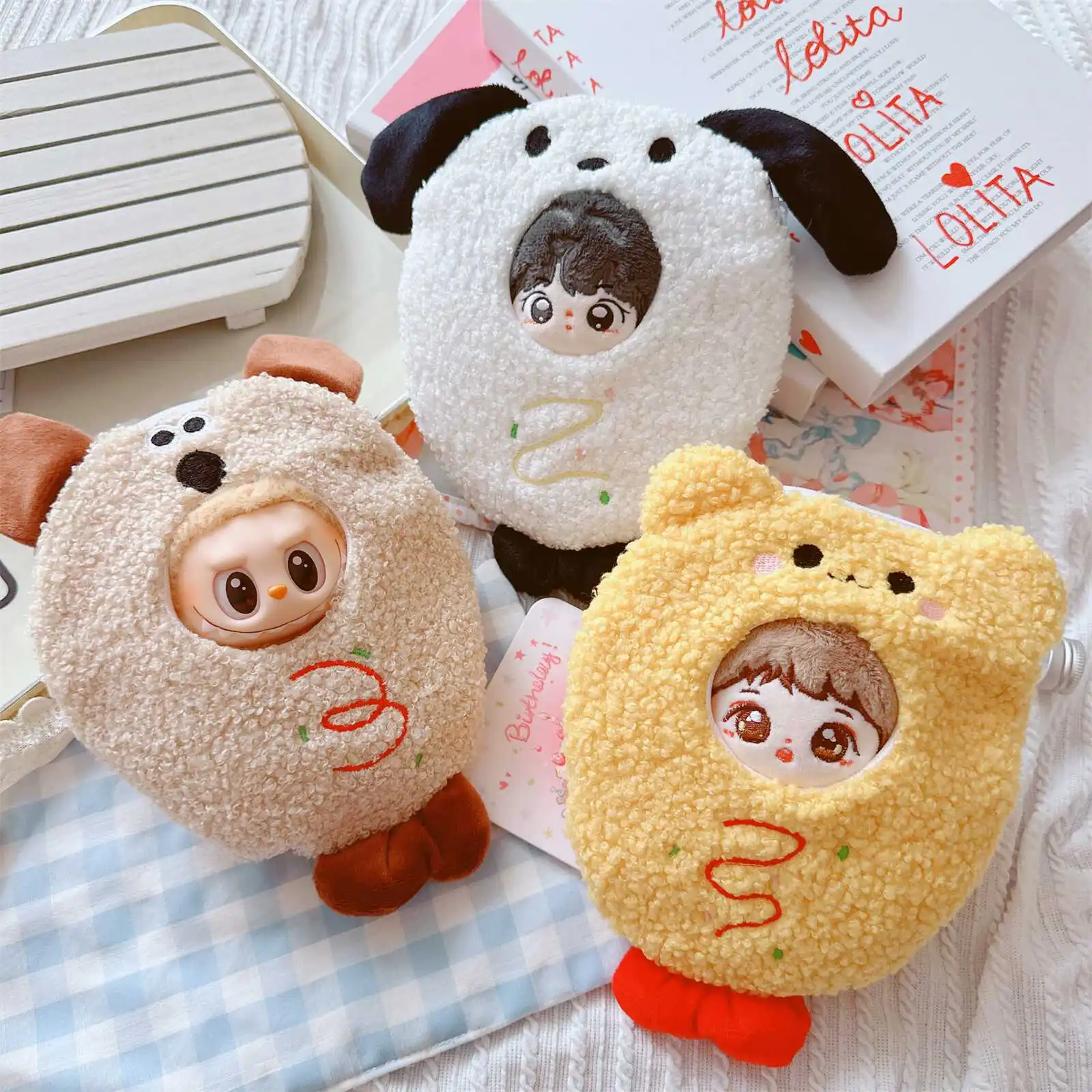 10cm Kawaii Idol Doll Clothes for Cute Fluffy Animals Bear Puppy Coat Dress Up Plush Doll Change Clothes Game for Girls Gifts
10cm Kawaii Idol Doll Clothes for Cute Fluffy Animals Bear Puppy Coat Dress Up Plush Doll Change Clothes Game for Girls Gifts