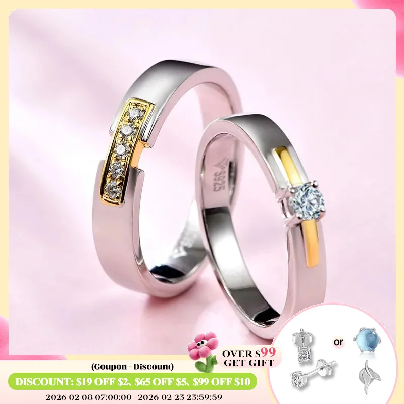 Новинка 2020, обручальные кольца для пар из серебра 925 пробы, обручальное кольцо с бриллиантовой огранкой для мужчин и женщин, обручальное кольцо с муассанитом
Новинка 2020, обручальные кольца для пар из серебра 925 пробы, обручальное кольцо с бриллиантовой огранкой для мужчин и женщин, обручальное кольцо с муассанитом