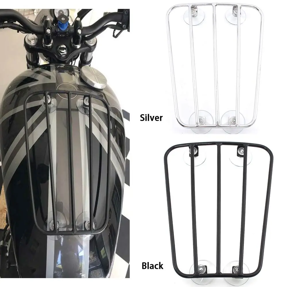 Motorcycle Tank Rack W/ Vacuum Suction pads Fuel Gas Tank Luggage For Triumph Bonneville Honda CB1100 Accessories
Motorcycle Tank Rack W/ Vacuum Suction pads Fuel Gas Tank Luggage For Triumph Bonneville Honda CB1100 Accessories