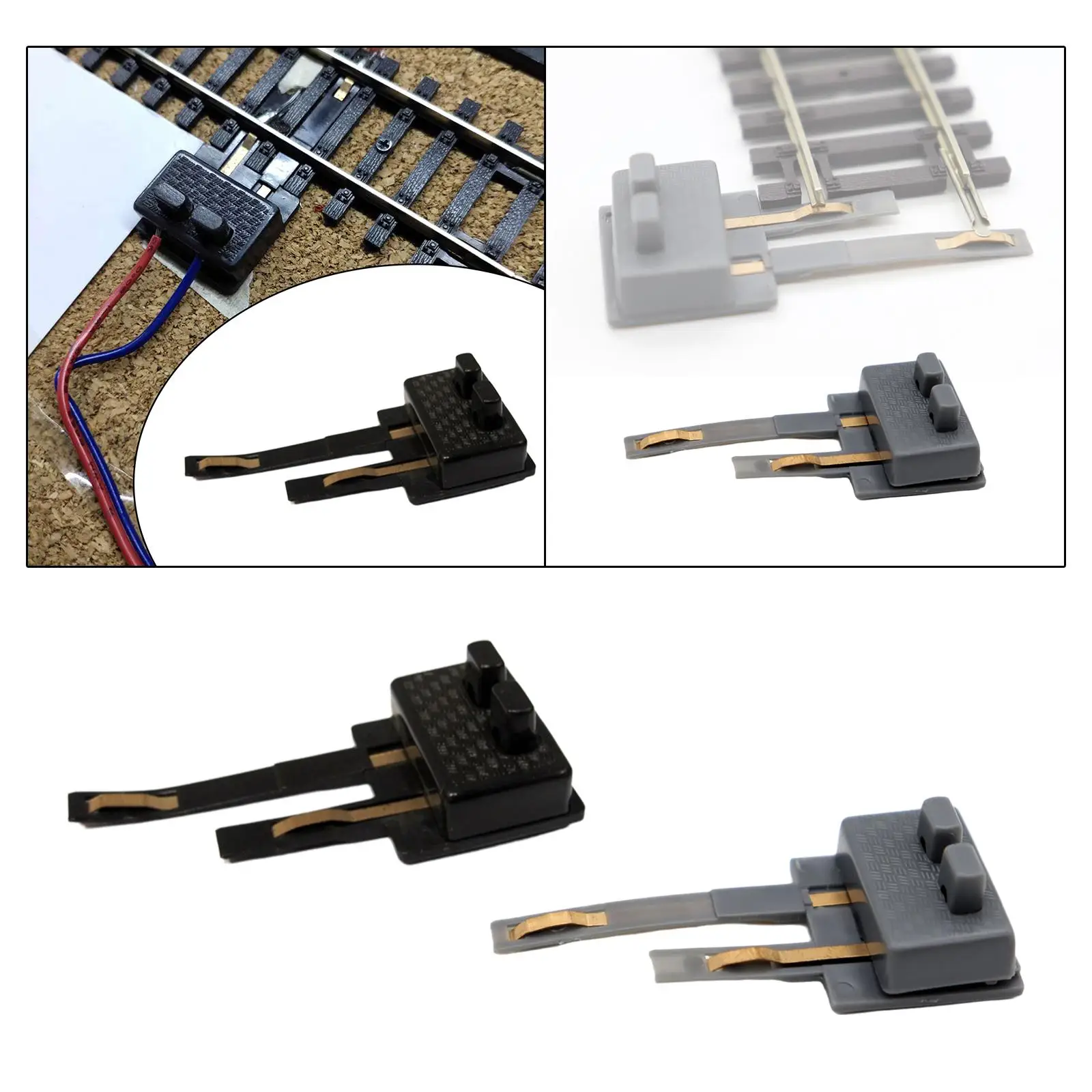 Model Trains HO Scale Digital Power Connecting Clips 1:87 Sturdy Replace Hobby Train Accessories Spare Parts DIY Accessories
Model Trains HO Scale Digital Power Connecting Clips 1:87 Sturdy Replace Hobby Train Accessories Spare Parts DIY Accessories