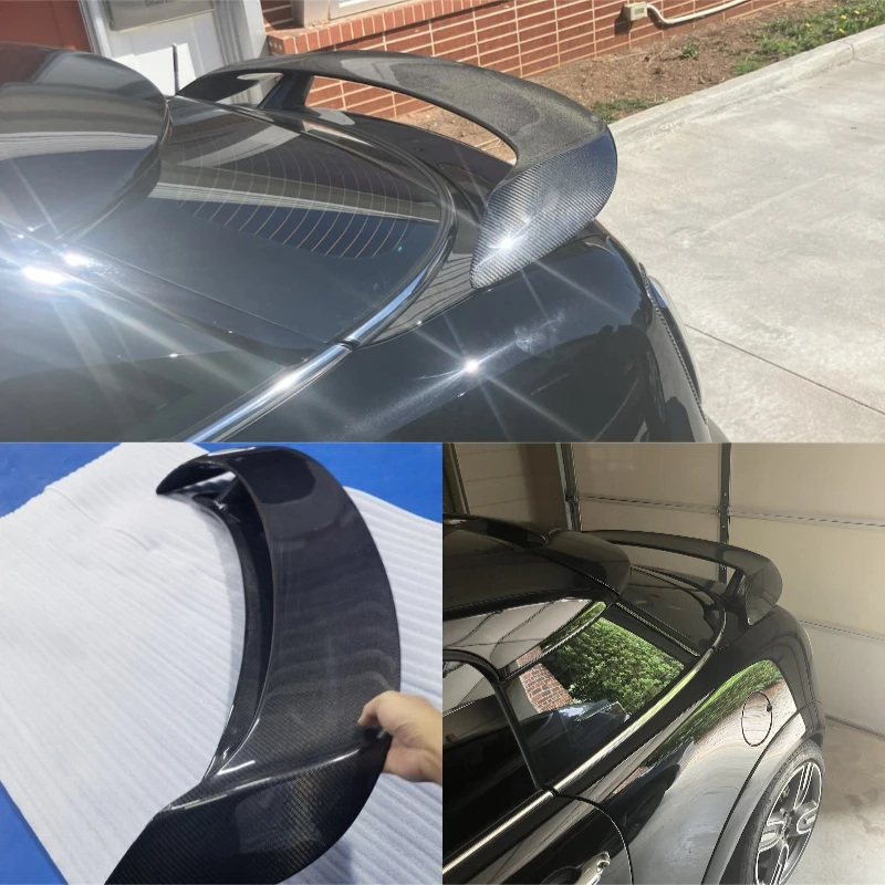 For Mini R58 Cooper S JCW Rear Roof Spoiler Wing Carbon Fiber Diffusers car BodyKits
For Mini R58 Cooper S JCW Rear Roof Spoiler Wing Carbon Fiber Diffusers car BodyKits