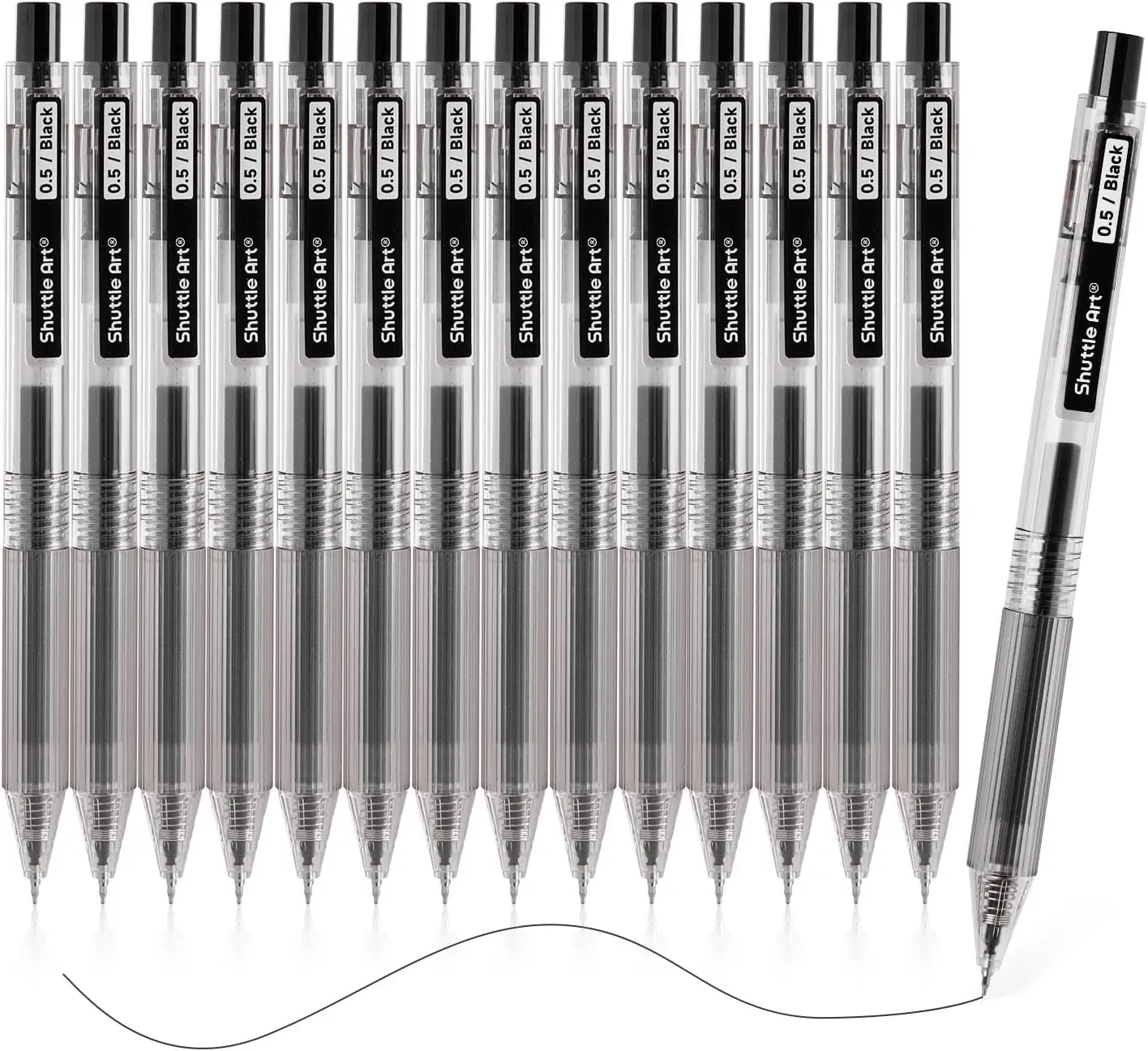 Набор из 15 выдвижных гелевых ручек с тонким наконечником 0,5 мм, быстросохнущие, водостойкие, для плавного письма, для офиса, школы, дома
Набор из 15 выдвижных гелевых ручек с тонким наконечником 0,5 мм, быстросохнущие, водостойкие, для плавного письма, для офиса, школы, дома