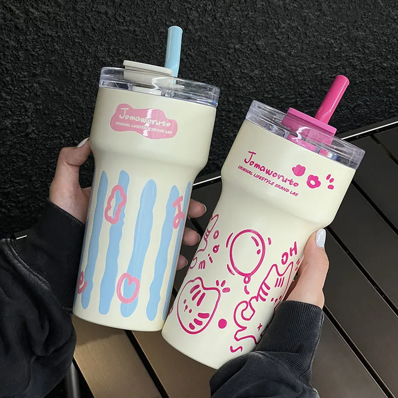 Doodle Cute Insulated Cup Stainless Steel Straw Mug Water Mug Girls Coffee Mug Office Mugs Straw Cup Drinkware
Doodle Cute Insulated Cup Stainless Steel Straw Mug Water Mug Girls Coffee Mug Office Mugs Straw Cup Drinkware