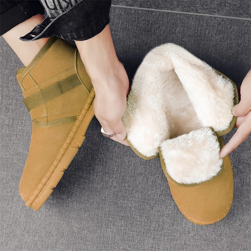 Winter Plush Warm Men Snow Boots Lightweight Casual Sports Cotton Shoes Flats Ankle Boots Non-slip Outdoor Hiking Shoe Sneakers
Winter Plush Warm Men Snow Boots Lightweight Casual Sports Cotton Shoes Flats Ankle Boots Non-slip Outdoor Hiking Shoe Sneakers