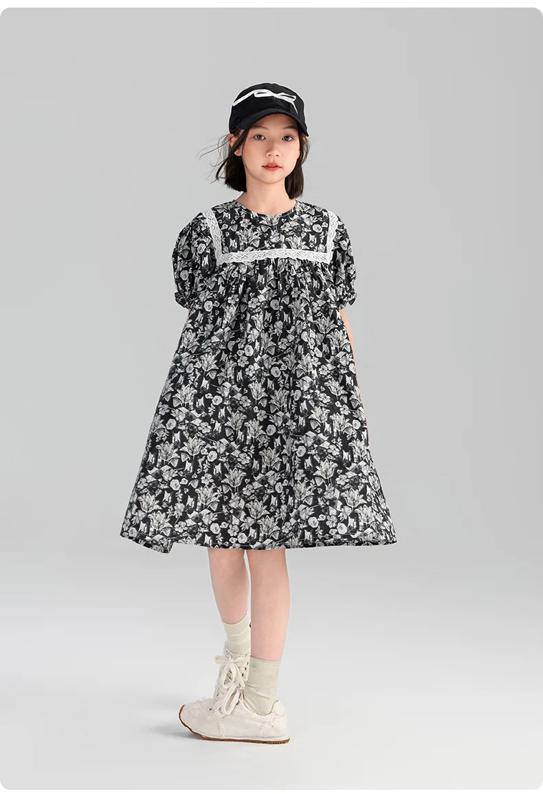 Baby Girl Dress Girls Dress Summer 2024 New Big Children Loose Breathable Fashion Small Fresh Floral Fashion Comfort Skirt
Baby Girl Dress Girls Dress Summer 2024 New Big Children Loose Breathable Fashion Small Fresh Floral Fashion Comfort Skirt