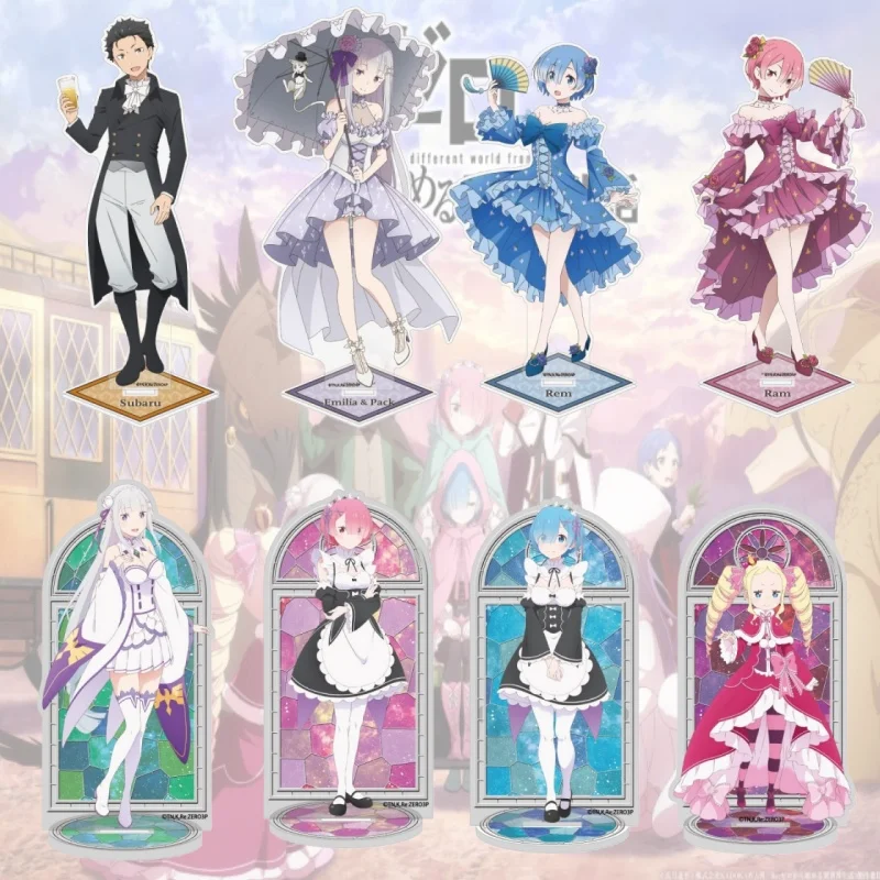Re:ZERO -Starting Life in Another World- 15CM Natsuki Subaru Pack Rem Acrylic Figure Stand Gift Ornament keychain
Re:ZERO -Starting Life in Another World- 15CM Natsuki Subaru Pack Rem Acrylic Figure Stand Gift Ornament keychain