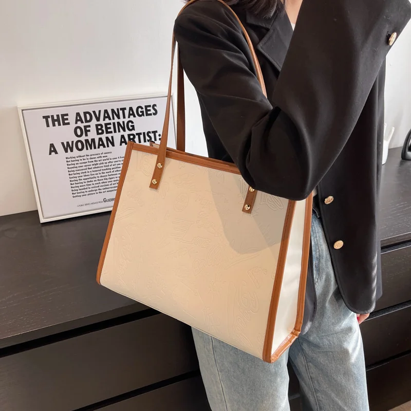 Female 2024 Spring New Niche Canvas Clover Large Capacity Shoulder Simple And Versatile Tote Bag Bags For Teenagers
Female 2024 Spring New Niche Canvas Clover Large Capacity Shoulder Simple And Versatile Tote Bag Bags For Teenagers
