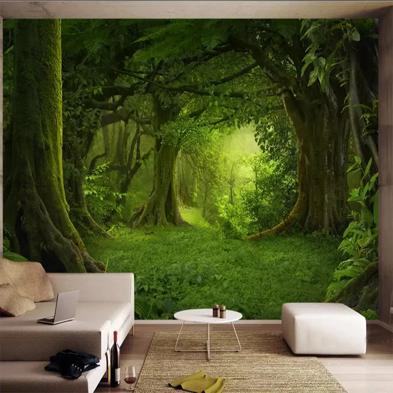 Customized 3D Mysterious green Woods Meadow Mural Photo Wallpaper Cafe forest Living room TV background wall bedroom restaurant
Customized 3D Mysterious green Woods Meadow Mural Photo Wallpaper Cafe forest Living room TV background wall bedroom restaurant