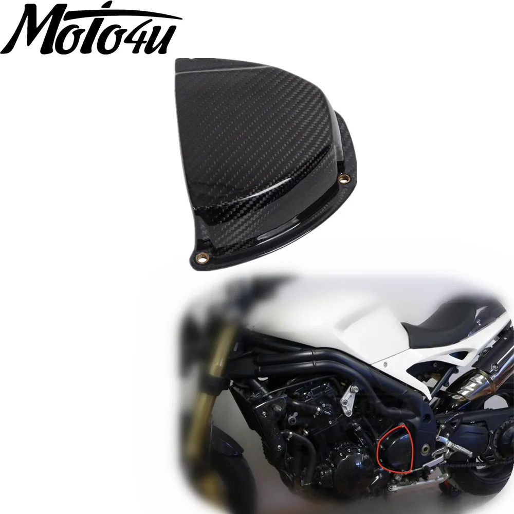 Carbon Fiber Motorcycle Front Sprocket Cover For Triumph Speed Triple 1050 2008 2009
Carbon Fiber Motorcycle Front Sprocket Cover For Triumph Speed Triple 1050 2008 2009