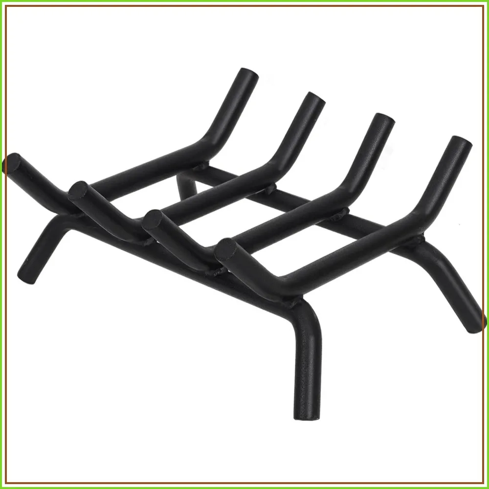 Heavy Duty Fireplace Grate 14inch - Cast Iron Log Holder for Indoor Outdoor Fire Pit
Heavy Duty Fireplace Grate 14inch - Cast Iron Log Holder for Indoor Outdoor Fire Pit