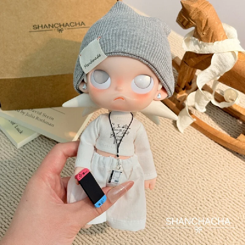 No dolls Only Doll Clothes For 20cm Bjd Zisiga Handmade Knit Hat Printed Short Top Loose Wide Leg Pants Casual Doll Outfit
No dolls Only Doll Clothes For 20cm Bjd Zisiga Handmade Knit Hat Printed Short Top Loose Wide Leg Pants Casual Doll Outfit