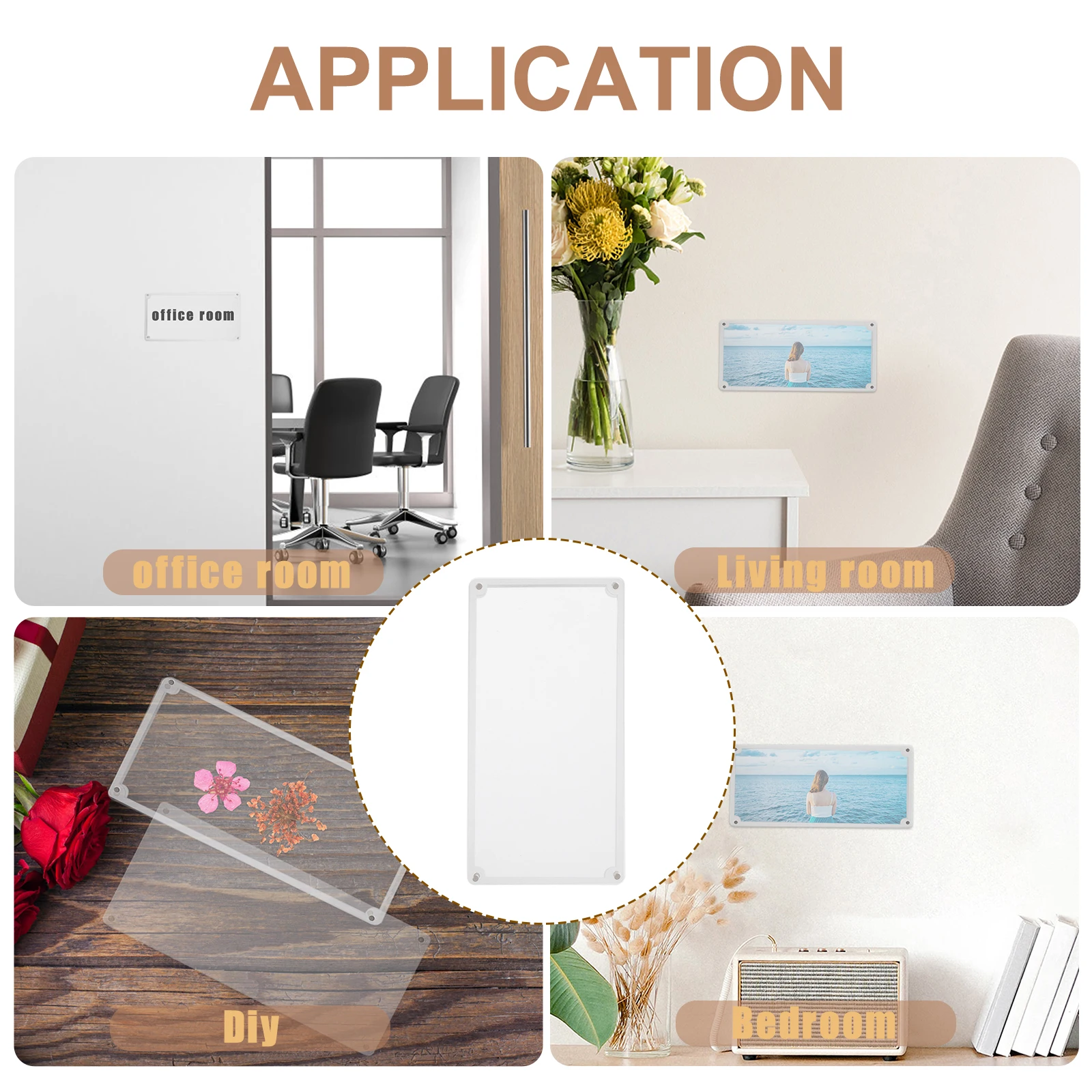 4 pcs Acrylic Board Material Blank Sheets for DIY Crafting Transparent Back Panels Square Signs Decorative Plates for Craft
4 pcs Acrylic Board Material Blank Sheets for DIY Crafting Transparent Back Panels Square Signs Decorative Plates for Craft