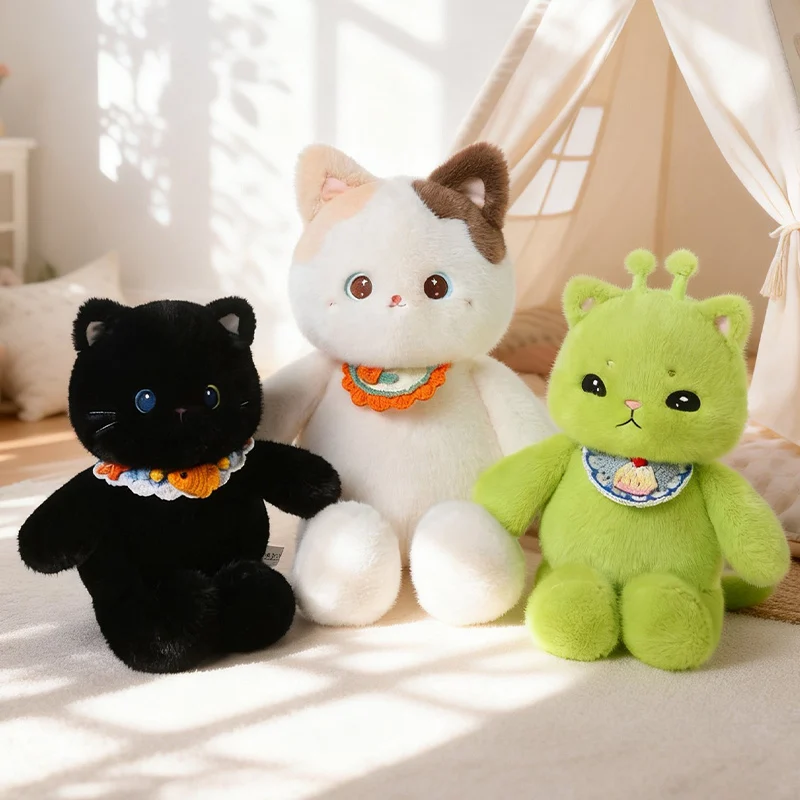 Kawaii Quick Run Plush Toys Cartoon Stuffed Animals Black Cat Soft Alien Cat Doll Babys Appease Sleeping Pillow for Girls Gifts
Kawaii Quick Run Plush Toys Cartoon Stuffed Animals Black Cat Soft Alien Cat Doll Babys Appease Sleeping Pillow for Girls Gifts