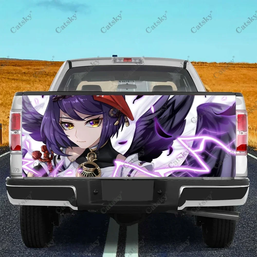 Kujou Sara Genshin Impact anime Car stickers truck rear tail modification suitable for truck pain packaging car stickers decals
Kujou Sara Genshin Impact anime Car stickers truck rear tail modification suitable for truck pain packaging car stickers decals