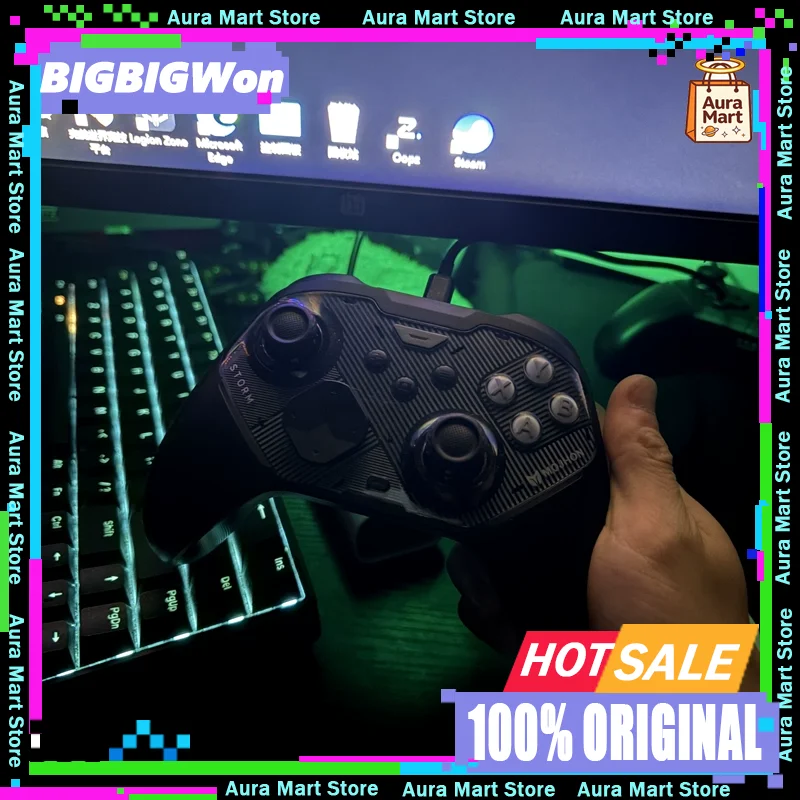 BIGBIGWon Gale 2 Game Controller Joystick Apex Competitive 3-Mode Switch 2 Controller Wireless PC Version for PC/ Android/IOS
BIGBIGWon Gale 2 Game Controller Joystick Apex Competitive 3-Mode Switch 2 Controller Wireless PC Version for PC/ Android/IOS