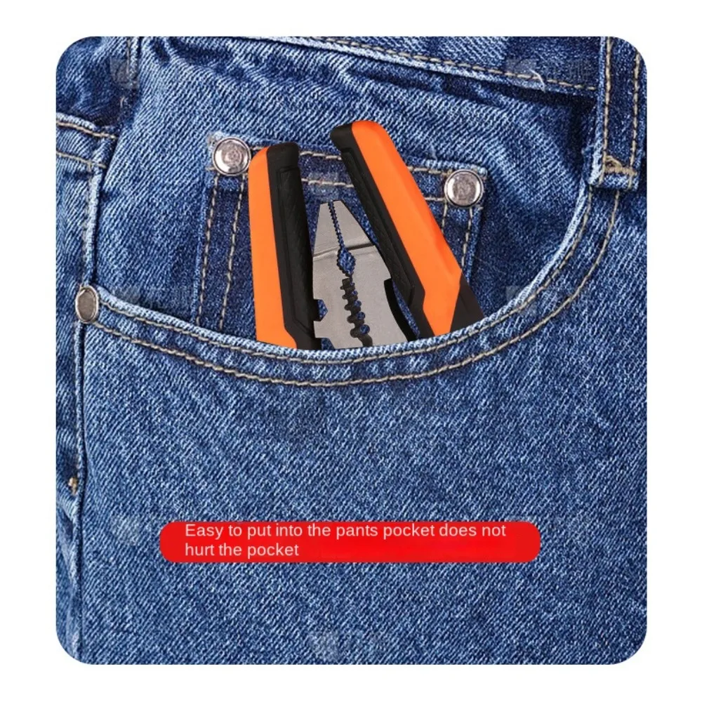 Новые плоскогубцы для зачистки проводов из высокоуглеродистой стали, складные инструменты для зачистки проводов 12 в 1, нескользящие ручные инструменты, клещи для электрика
Новые плоскогубцы для зачистки проводов из высокоуглеродистой стали, складные инструменты для зачистки проводов 12 в 1, нескользящие ручные инструменты, клещи для электрика