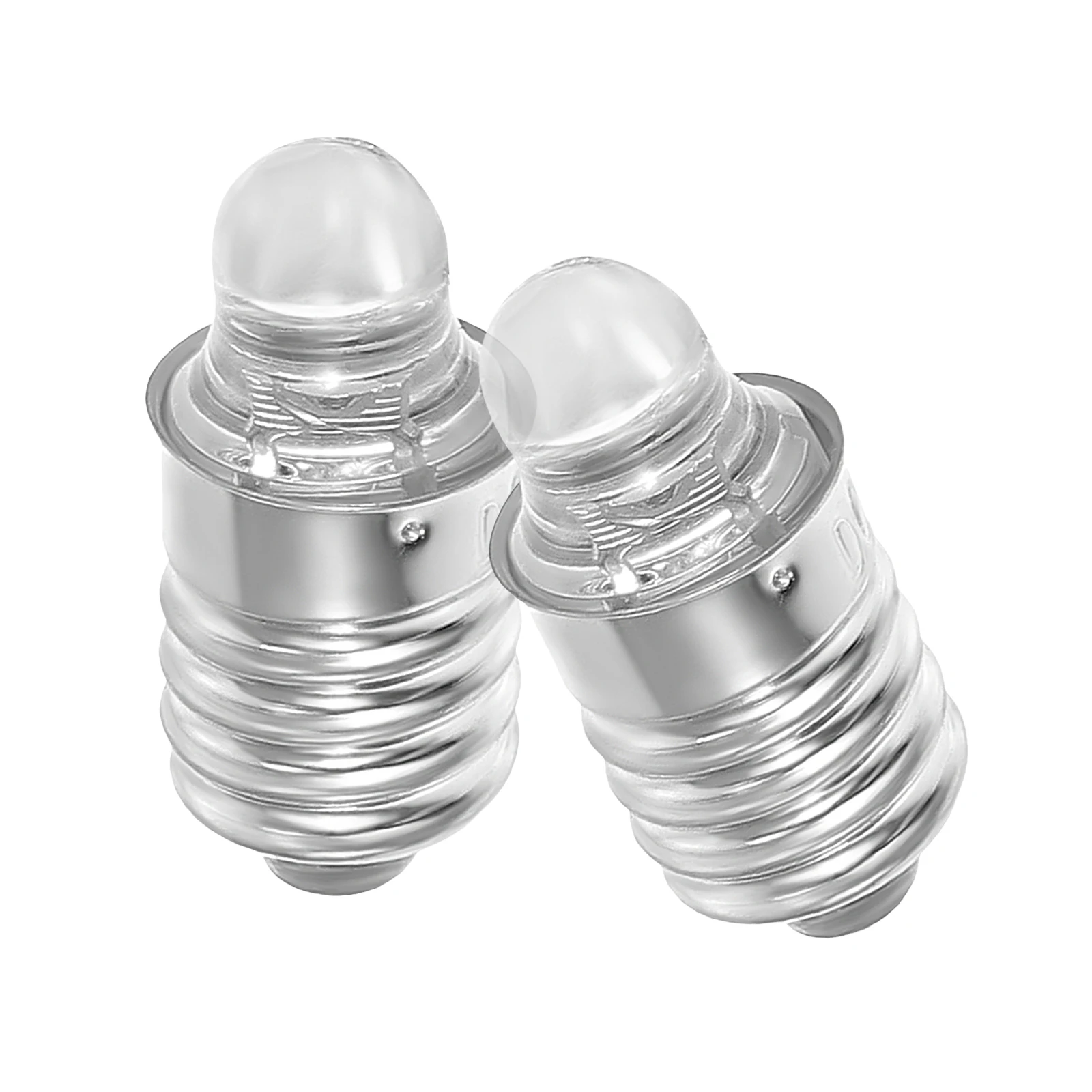 2Pcs LED Flashlight Bulb 3V Socket Round Light Screw Base Mini Bulb Replacement Flashlight Bulbs Mini Light Bulbs 
2Pcs LED Flashlight Bulb 3V Socket Round Light Screw Base Mini Bulb Replacement Flashlight Bulbs Mini Light Bulbs