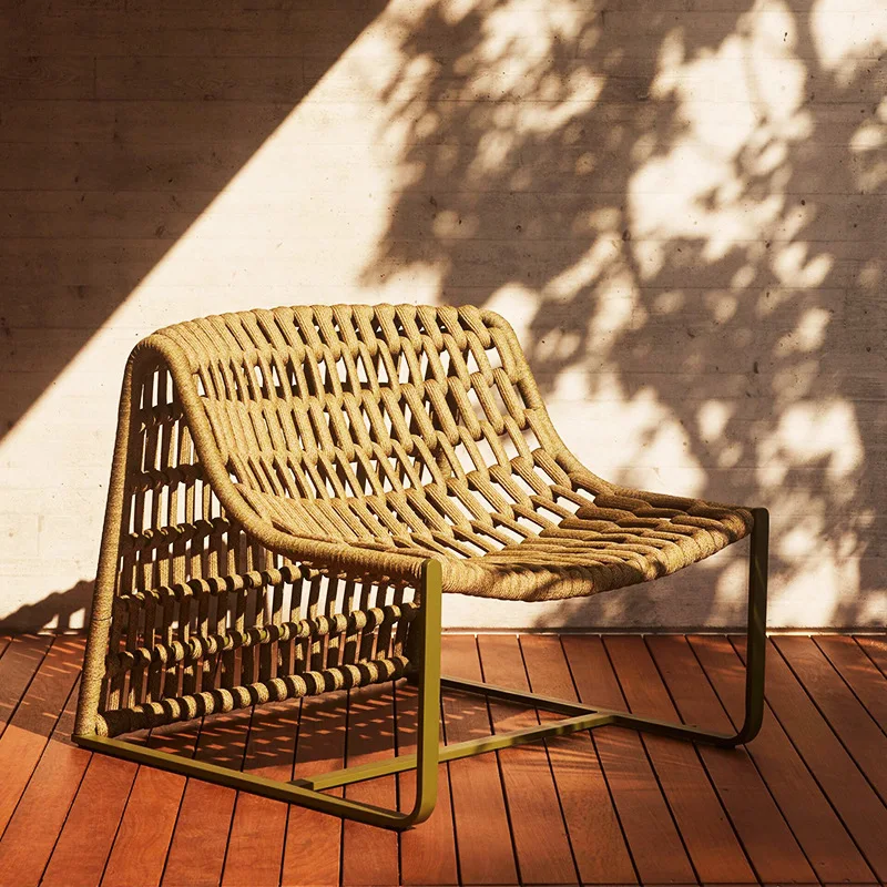Outdoor leisure chair designer braided coffee table sofa courtyard balcony rattan chair single hotel outdoor garden terrace
Outdoor leisure chair designer braided coffee table sofa courtyard balcony rattan chair single hotel outdoor garden terrace