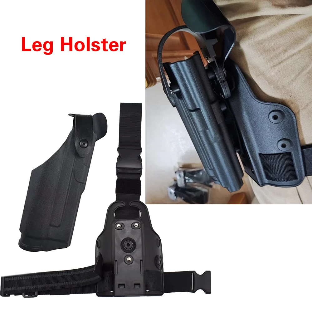 Compatible with X300 flashlight Tactical Leg Holster for Glock 17 19 22 23 31 32 Airsoft Right Hand Pistol
Compatible with X300 flashlight Tactical Leg Holster for Glock 17 19 22 23 31 32 Airsoft Right Hand Pistol