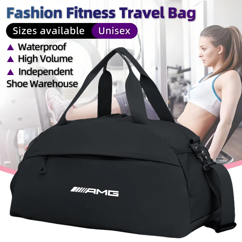 Car Logo Sports Fitness Bag Travel Storage Bag Large Capacity Luggage Travel Bag For Mercedes Benz AMG W204 W205 W203 W211 W201
Car Logo Sports Fitness Bag Travel Storage Bag Large Capacity Luggage Travel Bag For Mercedes Benz AMG W204 W205 W203 W211 W201