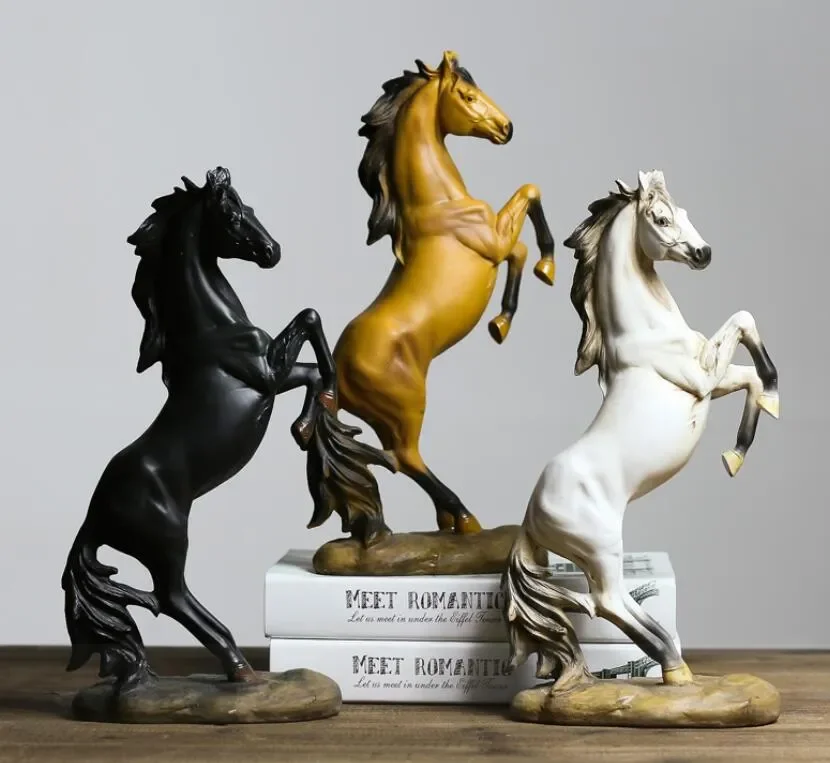 Creative resin horse figurines home decor crafts room decoration objects vintage horse statue ornament resin animal figurines
Creative resin horse figurines home decor crafts room decoration objects vintage horse statue ornament resin animal figurines