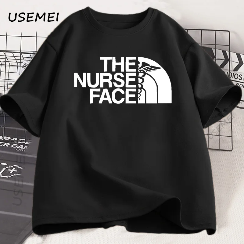 The Nurse Face T-Shirt Registered Nurse Life T Shirt Cotton Short Sleeve Women Ladies Tshirt Casual Loose Printed Tshirt Tops
The Nurse Face T-Shirt Registered Nurse Life T Shirt Cotton Short Sleeve Women Ladies Tshirt Casual Loose Printed Tshirt Tops