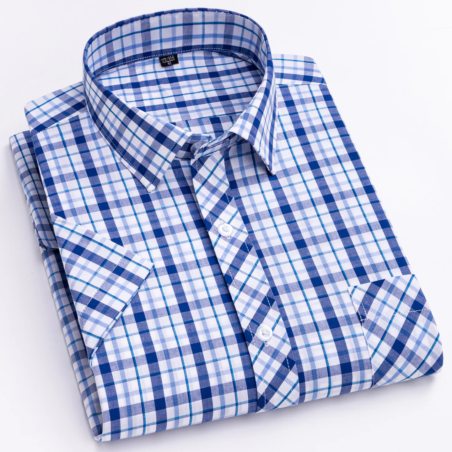 Men's short-sleeved cotton lightweight shirt - ideal for summer casual, streetwear, daily wear, and versatile styling.
Men's short-sleeved cotton lightweight shirt - ideal for summer casual, streetwear, daily wear, and versatile styling.