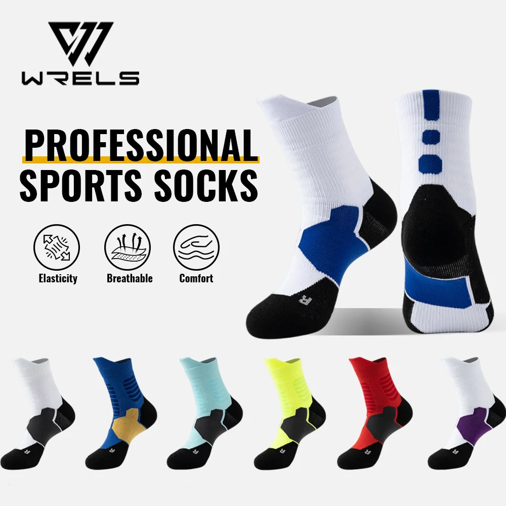 WRELS 1/2/3 Pairs Basketball Socks Thick Terry Bottom Compression Athletic Socks Men Arch Support Cushioned Gym Running Socks
WRELS 1/2/3 Pairs Basketball Socks Thick Terry Bottom Compression Athletic Socks Men Arch Support Cushioned Gym Running Socks