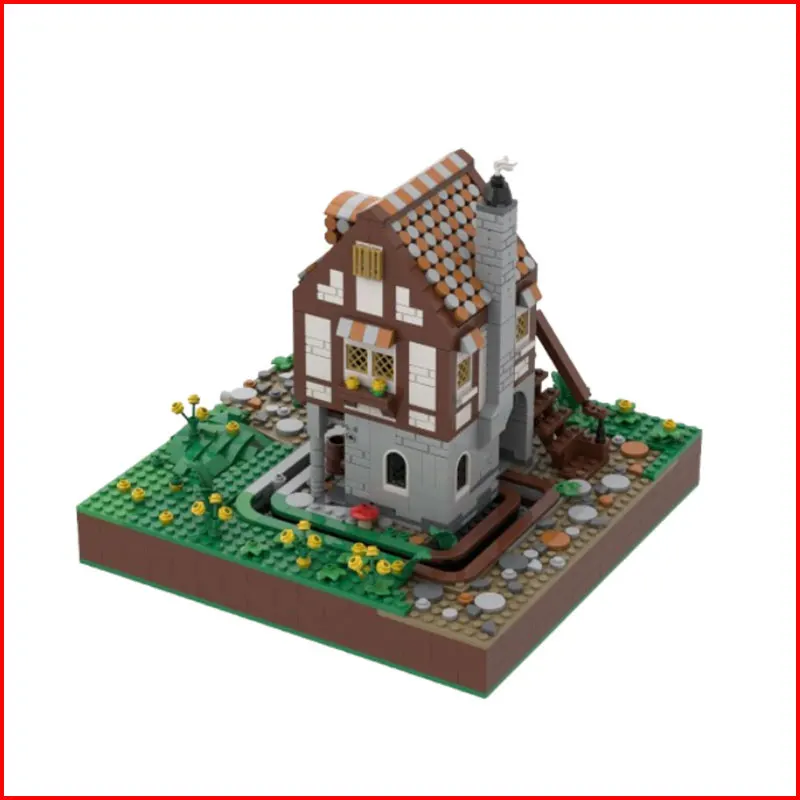 New arrival, in stock: MOC 1525-piece medieval village castle building blocks set, educational toy model, gift set, and decorati
New arrival, in stock: MOC 1525-piece medieval village castle building blocks set, educational toy model, gift set, and decorati