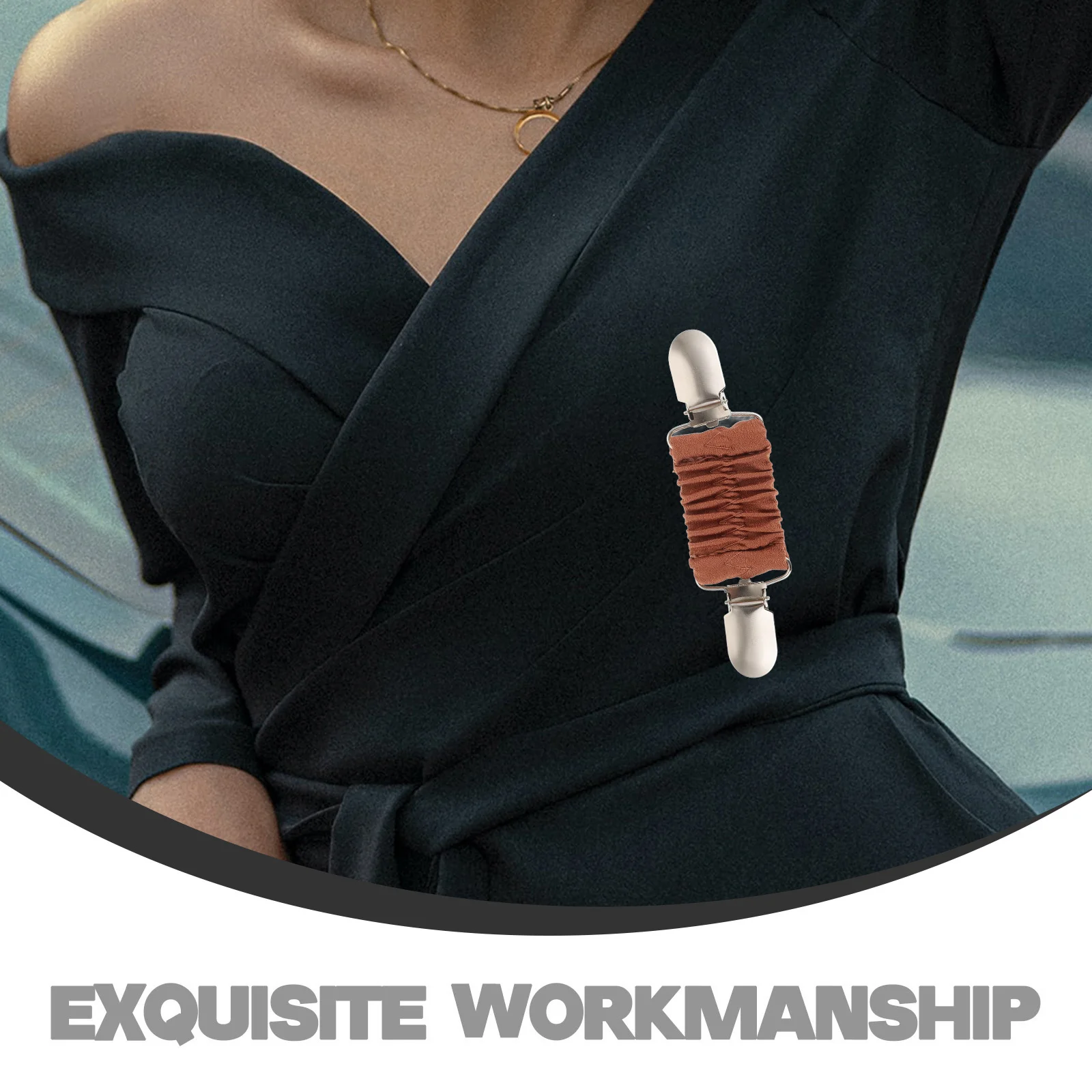 Elegant Sweater Clip Cardigan Clasp Decorative Collar Pin All Match Style Fashionable Clothing Accessory Dress Clips
Elegant Sweater Clip Cardigan Clasp Decorative Collar Pin All Match Style Fashionable Clothing Accessory Dress Clips