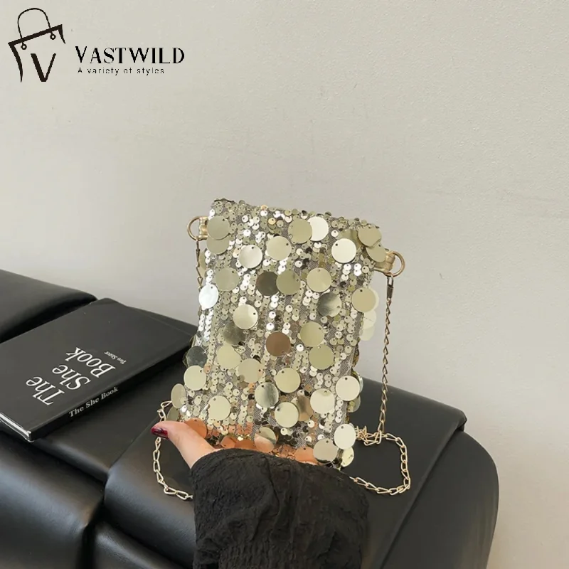 Fashion Sequined Shoulder Bag Women Phone Purse Handbag Crossbody Bag Large Capacity Handbags Mini Chain Crossbody Bags
Fashion Sequined Shoulder Bag Women Phone Purse Handbag Crossbody Bag Large Capacity Handbags Mini Chain Crossbody Bags